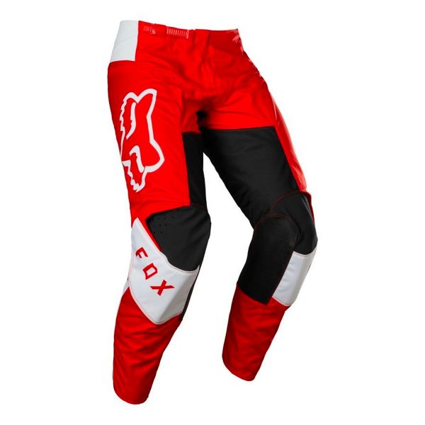 Pantalone Cross FOX 180 Lux Fluo Red Pant Bambino