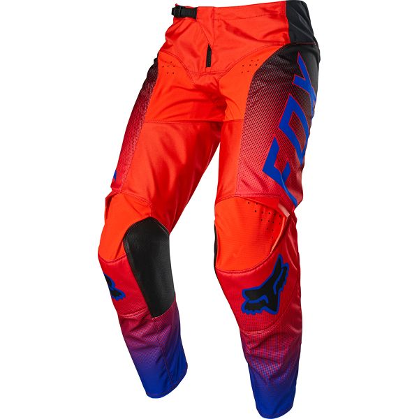 Pantalone Cross FOX 180 Oktiv Fluo Red Pant Bambino