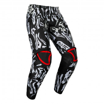Pantalone Cross FOX 180 Peril Black Red Pant Bambino