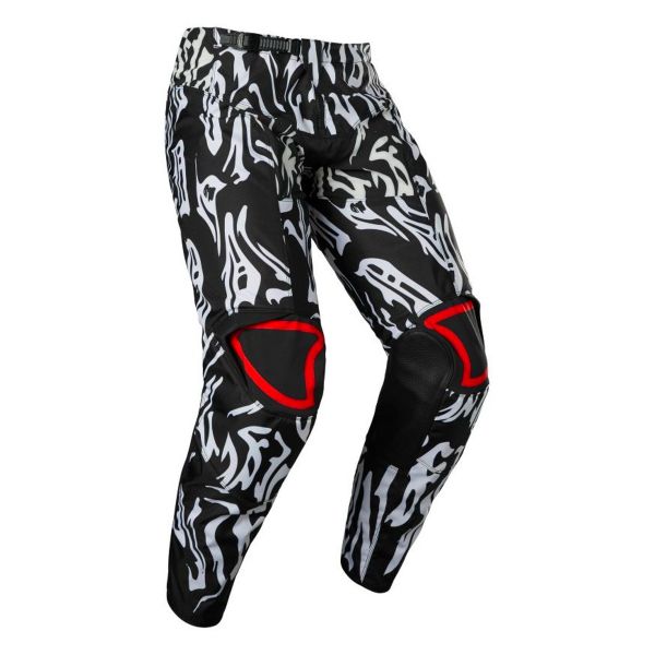 Pantalone Cross FOX 180 Peril Black Red Pant Bambino