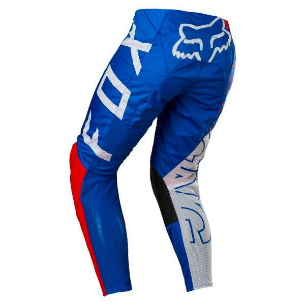 FOX 180 Skew White Red Blue Pant Bambino
