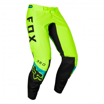 Pantalone Cross FOX 360 Dier Fluo Yellow Pant Bambino