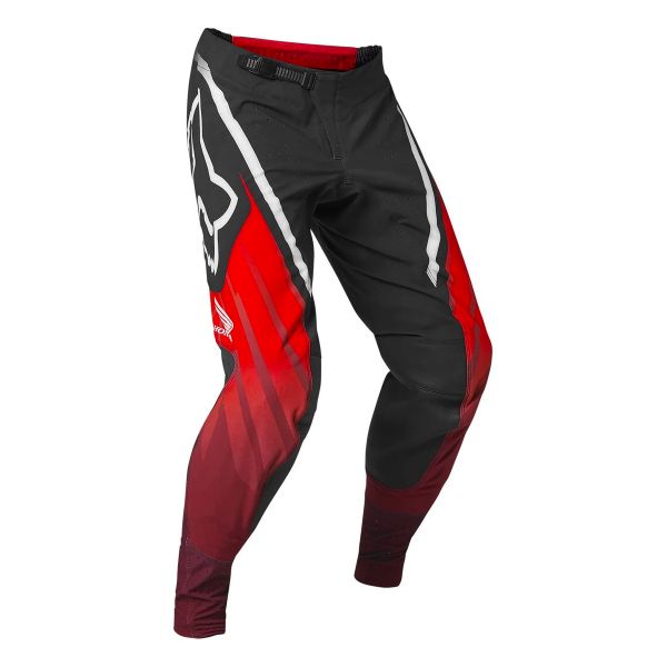 Pantalone Cross FOX Flexair Honda Red Black White Pant