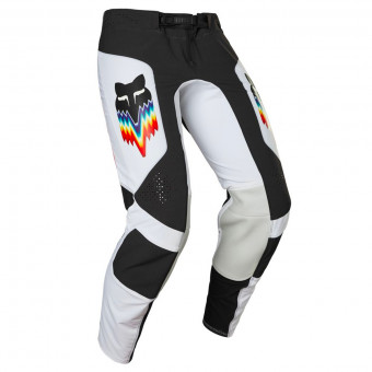 Pantalone Cross FOX Flexair Relm Black White Pant