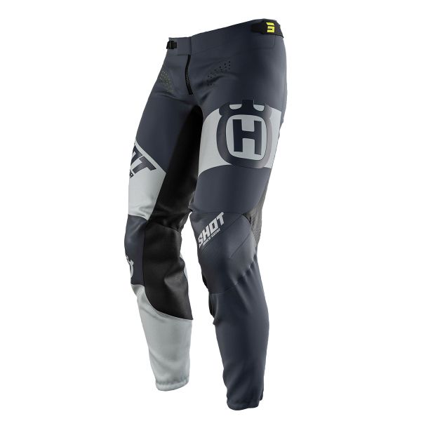 Pantalone Cross SHOT Aerolite Husqvarna Dark Grey Pant Pantalone Cross SHOT Aerolite Husqvarna Dark Grey Pant