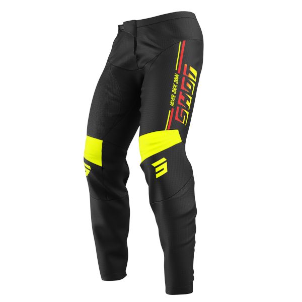 Pantalone Cross SHOT Devo Block Pant giallo neon