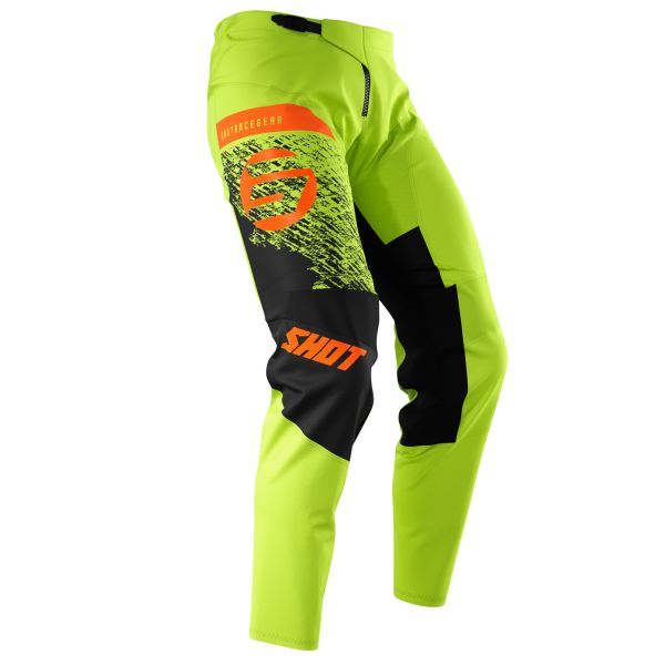 Pantalone Cross SHOT Devo Roll Green Orange Pant Bambino Pantalone Cross SHOT Devo Roll Green Orange Pant Bambino