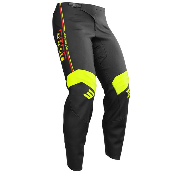SHOT Pantalone Draw Kid Block giallo neon
