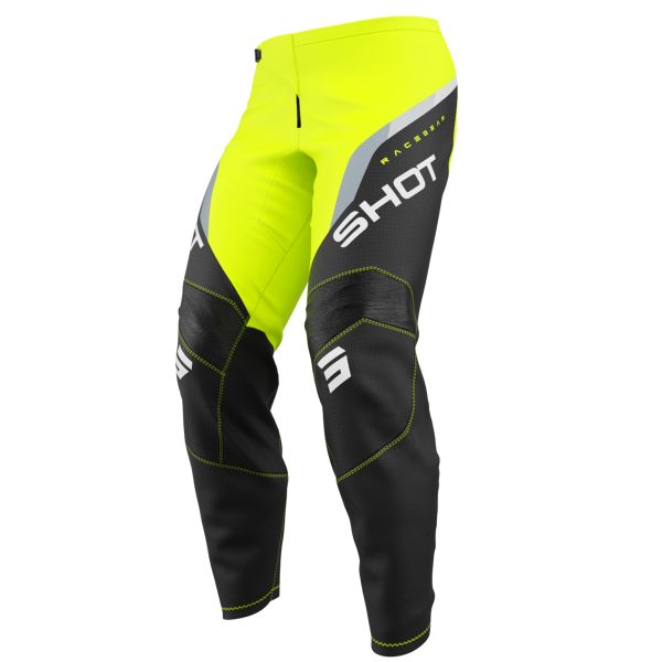 Pantalone Cross SHOT Pantalone Draw Kid Daytona giallo neon
