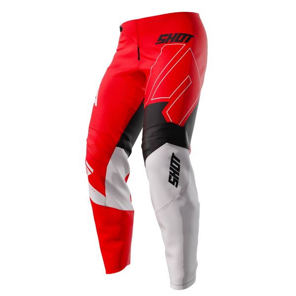 Pantalone Cross SHOT Draw Rush Red Pant Bambino Pantalone Cross SHOT Draw Rush Red Pant Bambino