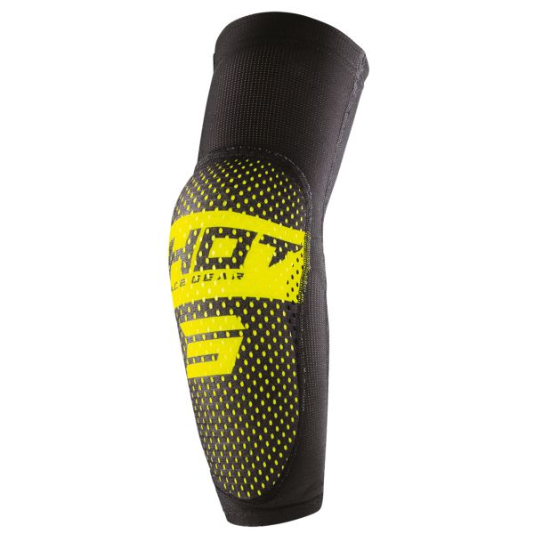 Gomitiere Cross SHOT Airlight 2.0 Elbow Black Neon Yellow