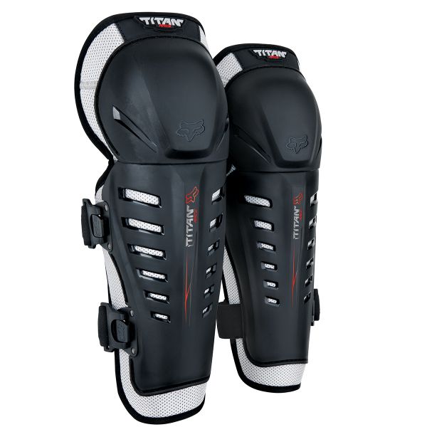 Ginocchiere Cross FOX Titan Race Knee Black