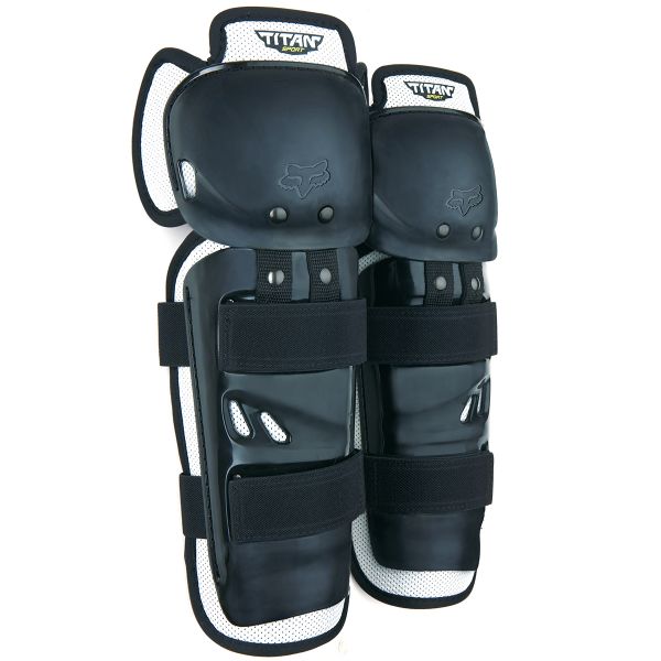 Ginocchiere Cross FOX Titan Sport Knee Black