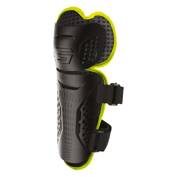Ginocchiere Cross SHOT Optimal Knee 2.0 Black Neon Yellow Ginocchiere Cross SHOT Optimal Knee 2.0 Black Neon Yellow