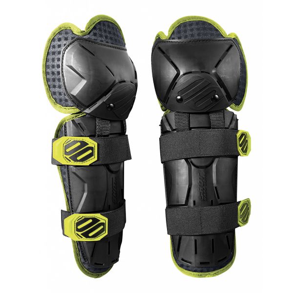 Ginocchiere Cross SHOT Optimal Knee Black Yellow