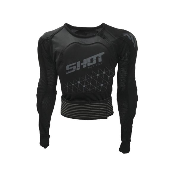 Pettorina SHOT Airlight Evo Grey Black