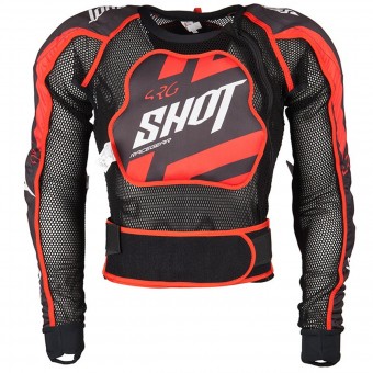 SHOT Airlight Memory Black Red Bambino