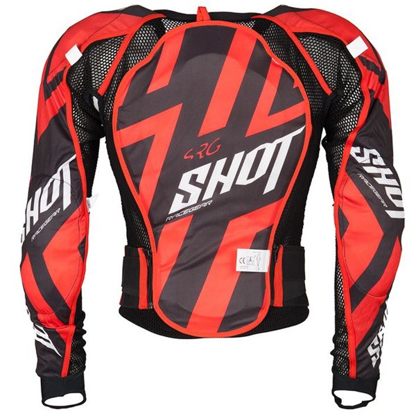 SHOT Airlight Memory Black Red Bambino