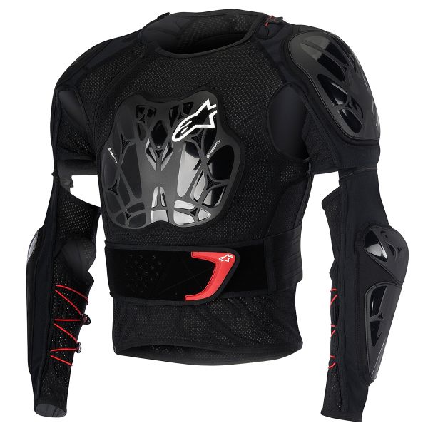 Gilet di protezione Cross Alpinestars Bionic Jacket Black Red Bambino Gilet di protezione Cross Alpinestars Bionic Jacket Black Red Bambino
