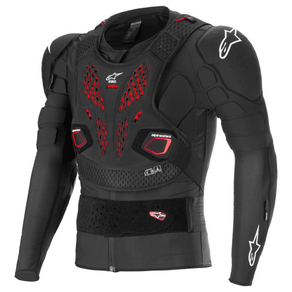 Gilet di protezione Cross Alpinestars Bionic Pro V3 Plasma Black White Red Gilet di protezione Cross Alpinestars Bionic Pro V3 Plasma Black White Red
