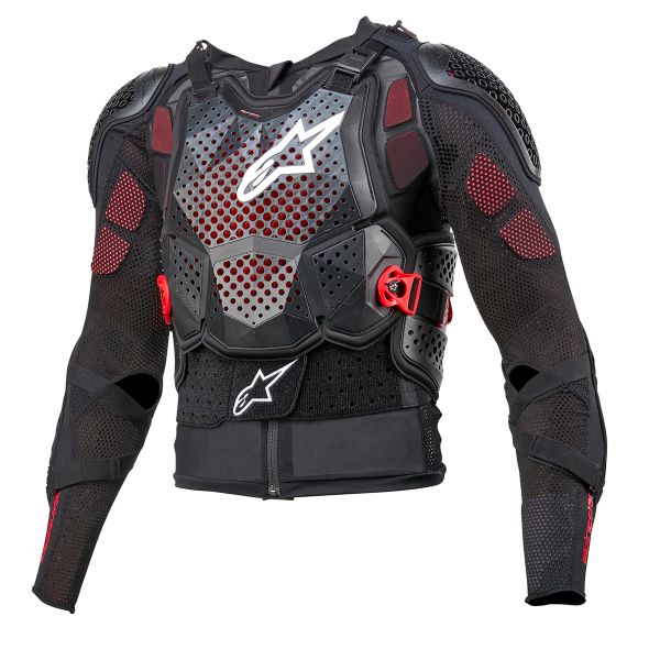 Gilet di protezione Cross Alpinestars Bionic Tech V3 Nero Bianco Rosso Gilet di protezione Cross Alpinestars Bionic Tech V3 Nero Bianco Rosso