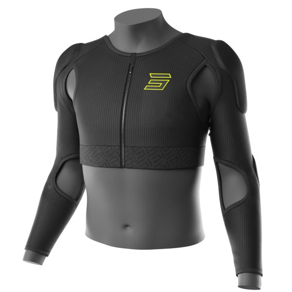 Gilet di protezione Cross SHOT Haut Du Corps Aero Nero