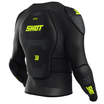 SHOT Haut Du Corps Airlight nero giallo neon