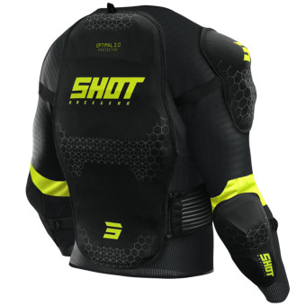 SHOT Haut Du Corps Optimal 2.0 nero giallo neon