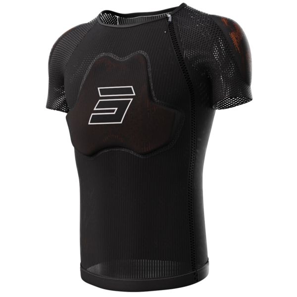Gilet di protezione Cross SHOT T-Shirt Race D3O Black