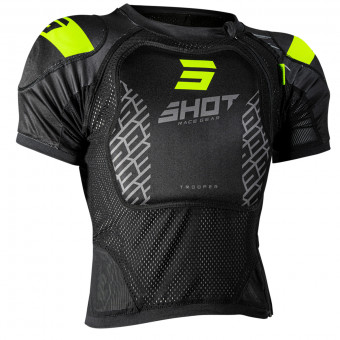 Pettorina SHOT Trooper 2.0 Black Neon Yellow