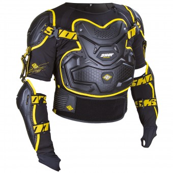 Pettorina SHOT Interceptor Black Yellow