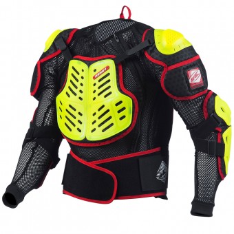 Gilet di protezione Cross Kenny Performance Neon Giallo Rosso Baambino