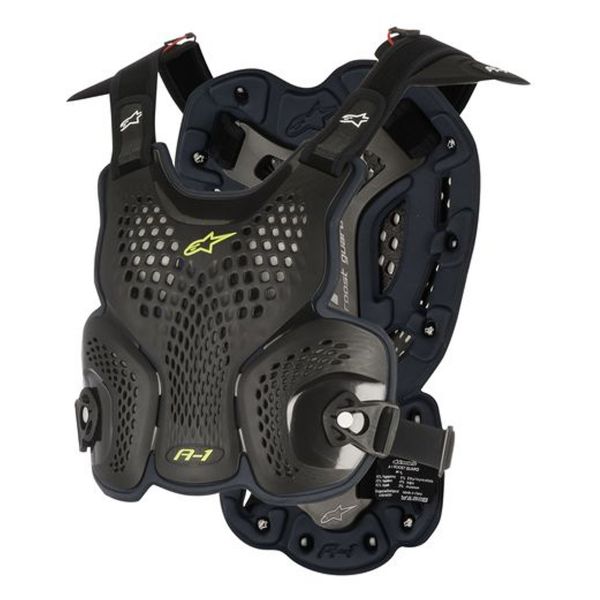 Pettorina Alpinestars A-1 Roost Guard nero antracite Pettorina Alpinestars A-1 Roost Guard nero antracite
