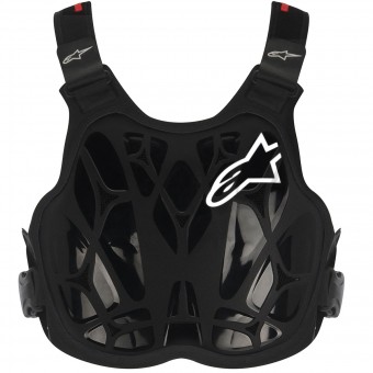 Pettorina Alpinestars A8 Light Black White Red