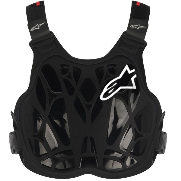 Pettorina Alpinestars A8 Light Black White Red