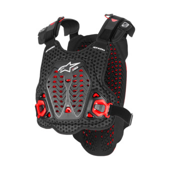 Pettorina Alpinestars A-5 Plasma Chest Protector Black Red White