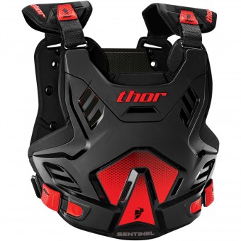 Pettorina Thor Sentinel GP CE Black Red Bambino