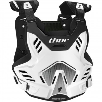 Pettorina Thor Sentinel GP CE White Black