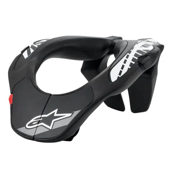 Supporto Collo Cross Alpinestars Collo giovane Nero Bianco Bambino Supporto Collo Cross Alpinestars Collo giovane Nero Bianco Bambino