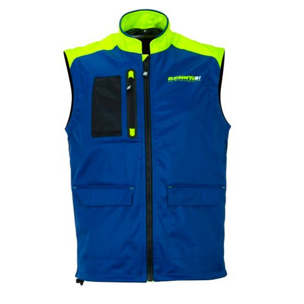 Giacca Cross Kenny Bodywarmer + Navy Neon Yellow