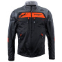 Giacca Cross Kenny Softshell Enduro 2 Black Orange