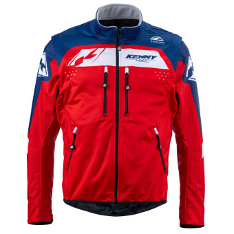 Giacca Cross Kenny Softshell Enduro 2 Navy Red