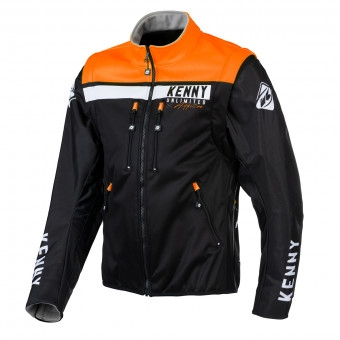 Giacca Cross Kenny Softshell Enduro Black Orange Giacca Cross Kenny Softshell Enduro Black Orange