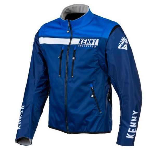 Giacca Cross Kenny Softshell Enduro Blue