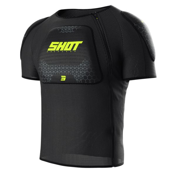 Giacca Cross SHOT Maglietta Kid Airlight Kid Nero Giallo Neon