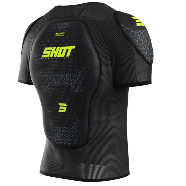 SHOT Maglietta Kid Airlight Kid Nero Giallo Neon