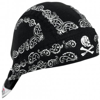 Bandane Zanheadgear Flydanna Black Paisley Bandane Zanheadgear Flydanna Black Paisley