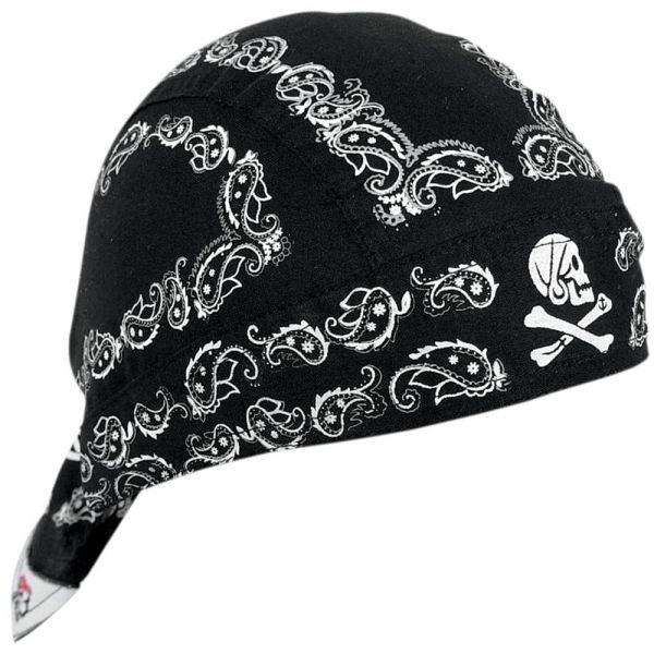 Bandane Zanheadgear Flydanna Black Paisley