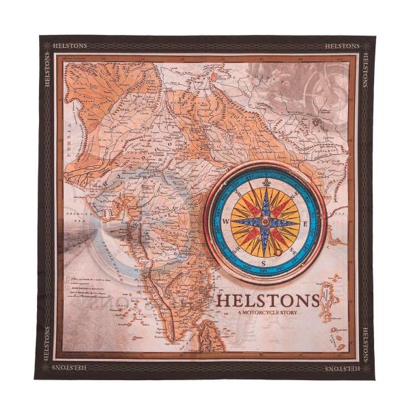 Sciarpa e scaldacollo Helstons India Beige Marrone