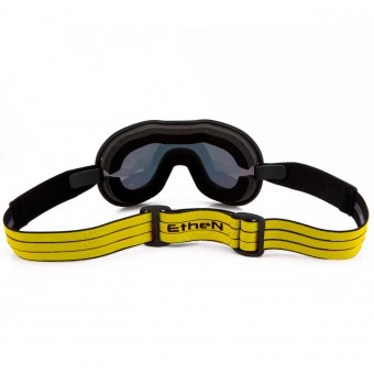 Ethen Maschera Cafe Racer Nera Gialla